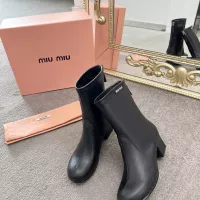 $100.00 USD MIU MIU Boots For Women #1374299