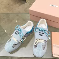 $88.00 USD MIU MIU Casual Shoes For Women #1374523