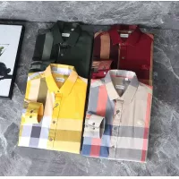 $38.00 USD Burberry Shirts Long Sleeved For Men #1374620