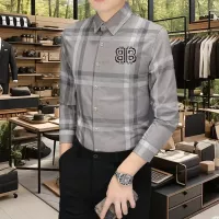 $56.00 USD Balenciaga Shirts Long Sleeved For Men #1374910