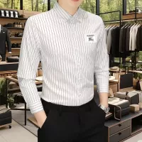 $56.00 USD Burberry Shirts Long Sleeved For Men #1374914
