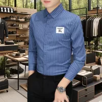 $56.00 USD Burberry Shirts Long Sleeved For Men #1374915
