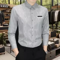 $56.00 USD Boss Shirts Long Sleeved For Men #1374925