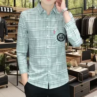 $56.00 USD Armani Shirts Long Sleeved For Men #1374931