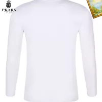 $34.00 USD Prada T-Shirts Long Sleeved For Unisex #1375953