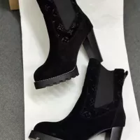 $128.00 USD Louis Vuitton Boots For Women #1376572