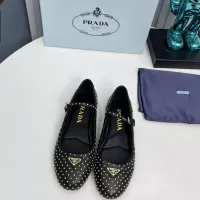 $115.00 USD Prada Flat Shoes For Women #1376598