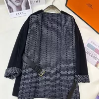 $350.41 USD Prada Coat Long Sleeved For Women #1376599