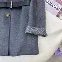 $350.41 USD Prada Coat Long Sleeved For Women #1376601