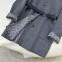 $350.41 USD Prada Coat Long Sleeved For Women #1376603