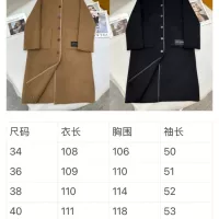 $409.92 USD Louis Vuitton LV Coat Long Sleeved For Women #1376629