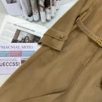 $409.92 USD Fendi Coat Long Sleeved For Women #1376682