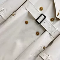 $192.00 USD Burberry Trench Coat Long Sleeved For Women #1376690