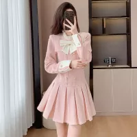 $85.00 USD Chanel Dresses Long Sleeved For Women #1376843