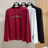 $76.00 USD Salvatore Ferragamo T-Shirts Long Sleeved For Men #1377494