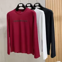 $76.00 USD Armani T-Shirts Long Sleeved For Men #1377509