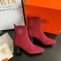 $92.00 USD Hermes Boots For Women #1377870