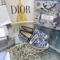 $85.00 USD Christian Dior Flat Shoes For Women #1377883
