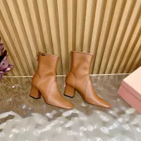 $115.00 USD MIU MIU Boots For Women #1377995