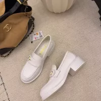 $112.00 USD Chanel Leather Shoes For Women #1378012