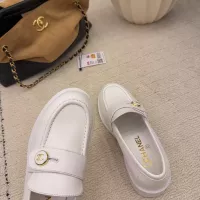 $112.00 USD Chanel Leather Shoes For Women #1378012