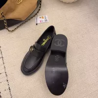 $112.00 USD Chanel Leather Shoes For Women #1378016
