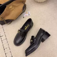 $112.00 USD Chanel Leather Shoes For Women #1378018