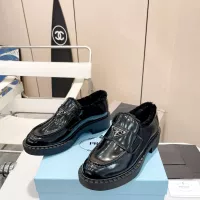 $108.00 USD Prada Leather Shoes For Men #1378027