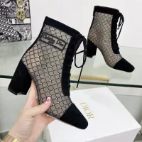 $125.00 USD Christian Dior Boots For Women #1378124