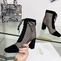 $125.00 USD Christian Dior Boots For Women #1378124