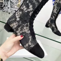 $150.00 USD Christian Dior Boots For Women #1378171
