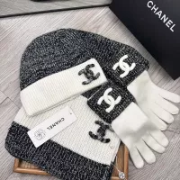$72.00 USD Chanel Hat and Scarf and Glove Set #1378220