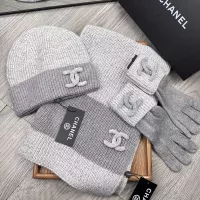 $72.00 USD Chanel Hat and Scarf and Glove Set #1378222