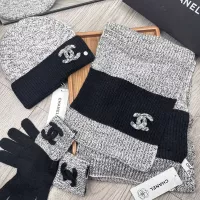 $72.00 USD Chanel Hat and Scarf and Glove Set #1378223