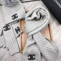 $52.00 USD Chanel Hat and Scarf and Glove Set #1378234