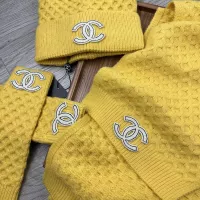 $52.00 USD Chanel Hat and Scarf and Glove Set #1378235