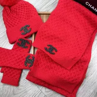 $52.00 USD Chanel Hat and Scarf and Glove Set #1378237
