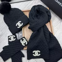 $52.00 USD Chanel Hat and Scarf and Glove Set #1378238