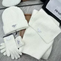 $48.00 USD Prada Hat and Scarf and Glove Set #1378246