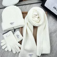 $48.00 USD Prada Hat and Scarf and Glove Set #1378246