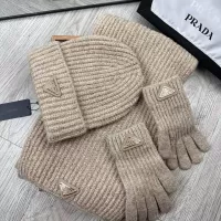 $48.00 USD Prada Hat and Scarf and Glove Set #1378247