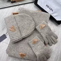 $48.00 USD Prada Hat and Scarf and Glove Set #1378248