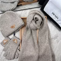 $48.00 USD Prada Hat and Scarf and Glove Set #1378248