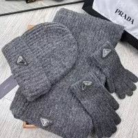 $48.00 USD Prada Hat and Scarf and Glove Set #1378249