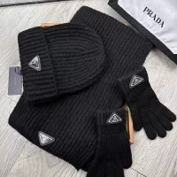 $48.00 USD Prada Hat and Scarf and Glove Set #1378250