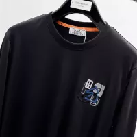 $82.00 USD Hermes T-Shirts Long Sleeved For Men #1378434