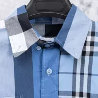 $56.00 USD Burberry Shirts Long Sleeved For Men #1378500