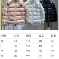 $132.00 USD Moncler Down Feather Coat Long Sleeved For Women #1380211