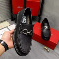 $98.00 USD Salvatore Ferragamo Leather Shoes For Men #1380531