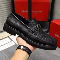 $98.00 USD Salvatore Ferragamo Leather Shoes For Men #1380544